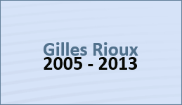 2005 à 2013 | Gilles Rioux
